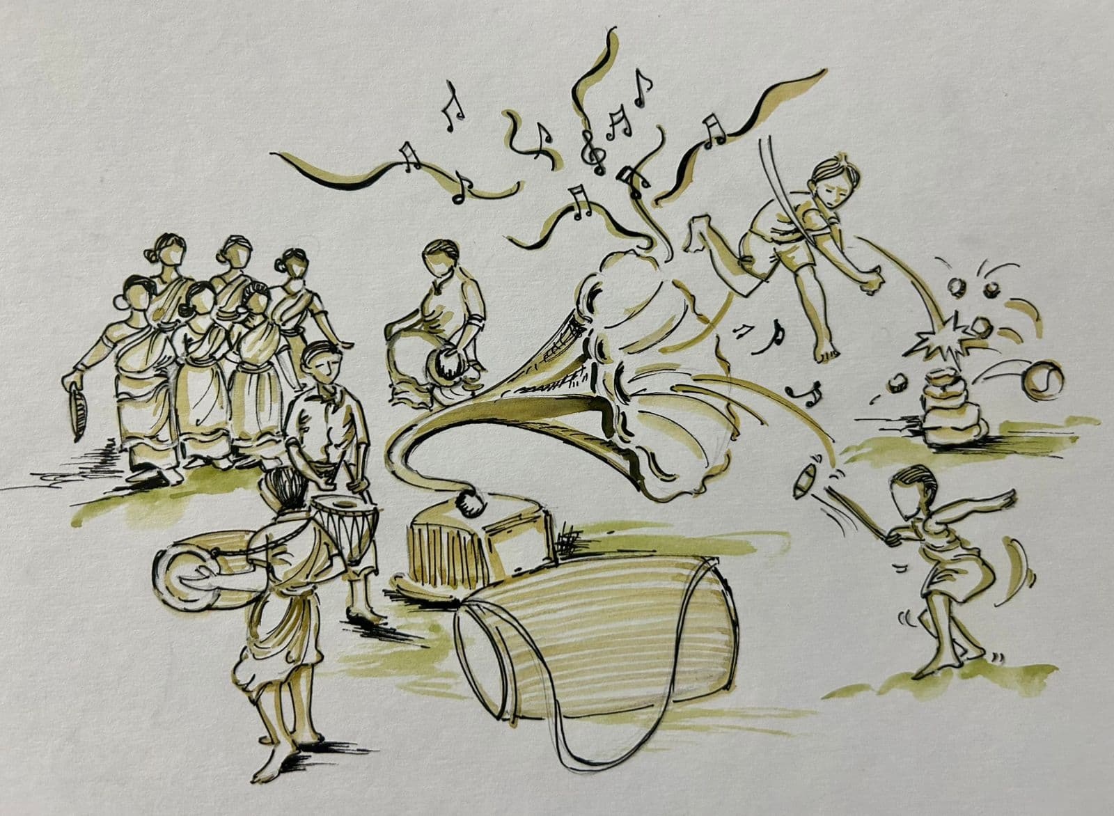 Visual for prompt: Why should we preserve our culture?